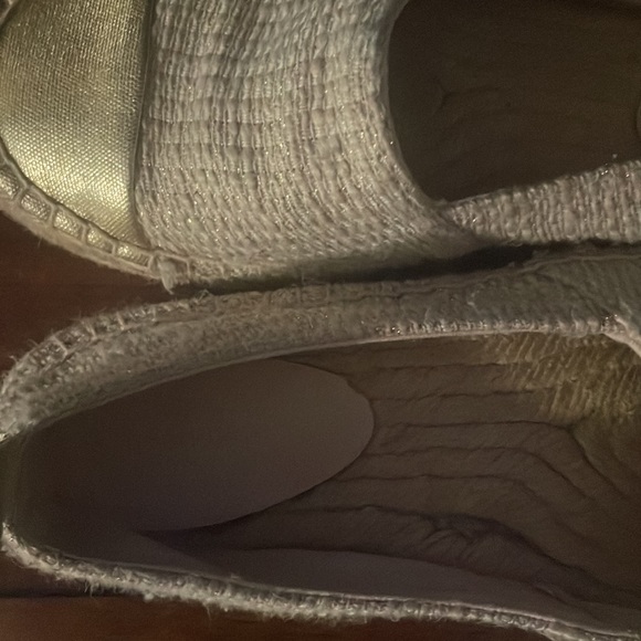 Parfois espadrilles cream and gold toe size 37 - Picture 6 of 10